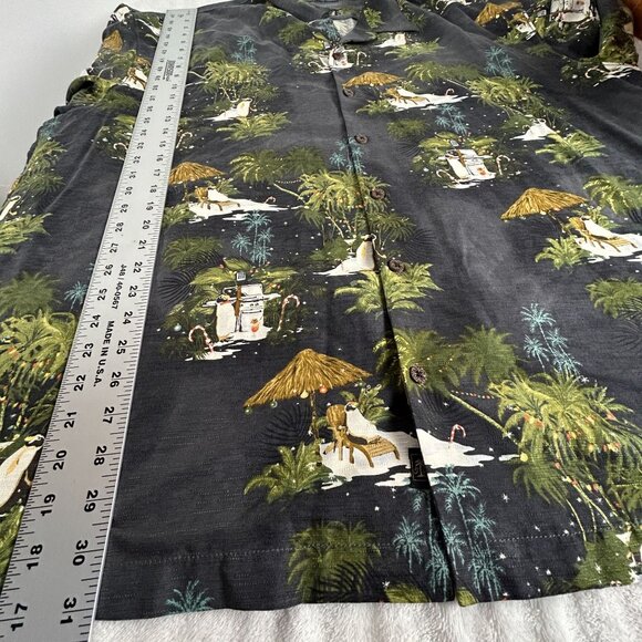 Tommy Bahama Mens X Mas Hawaiian Silk XXL Short Sleeve Limited Edition - Picture 7 of 7